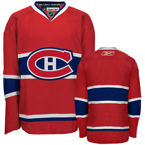 Designer Montreal Canadiens Red Blank NHL Hockey Jersey
